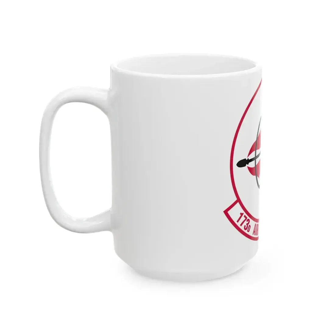 173 Air Refueling Squadron (U.S. Air Force) White Coffee Mug - Go Mug Yourself