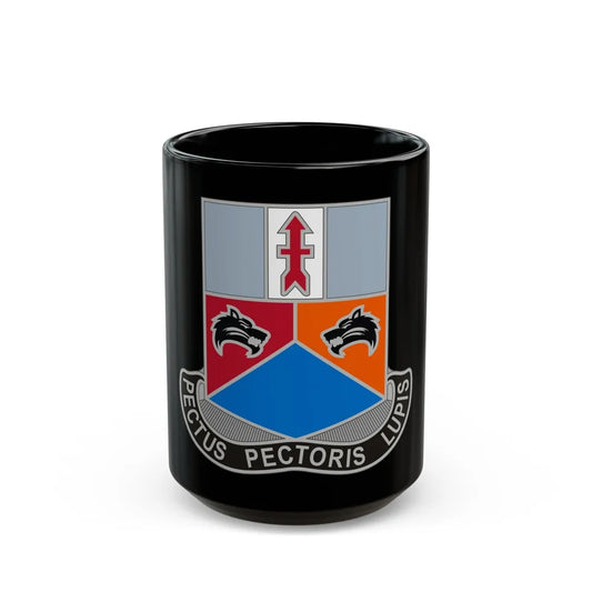 173 Engineer Battalion 2 (U.S. Army) Black Coffee Mug-15oz-Go Mug Yourself