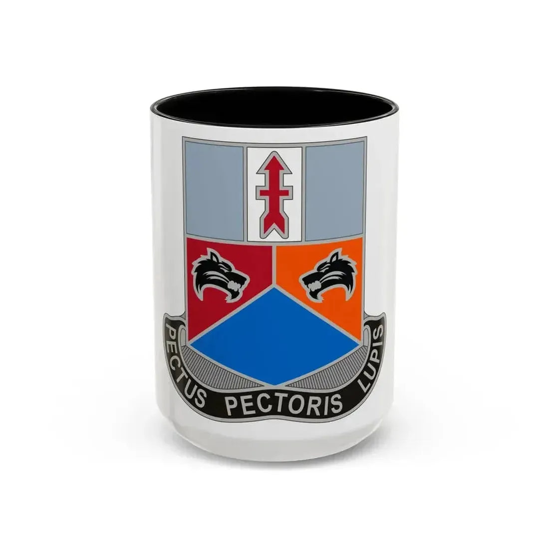 173 Engineer Battalion 2 (U.S. Army) Accent Coffee Mug 15oz Black - Go Mug Yourself