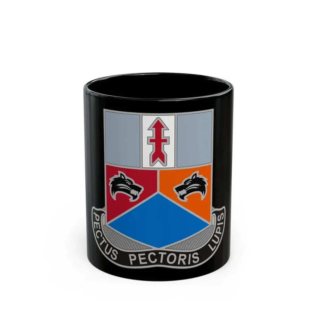 173 Engineer Battalion 2 (U.S. Army) Black Coffee Mug 11oz - Go Mug Yourself