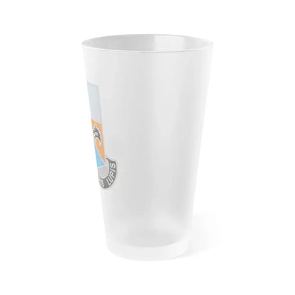 173 Engineer Battalion 2 (U.S. Army) Frosted Pint Glass 16oz - Go Mug Yourself