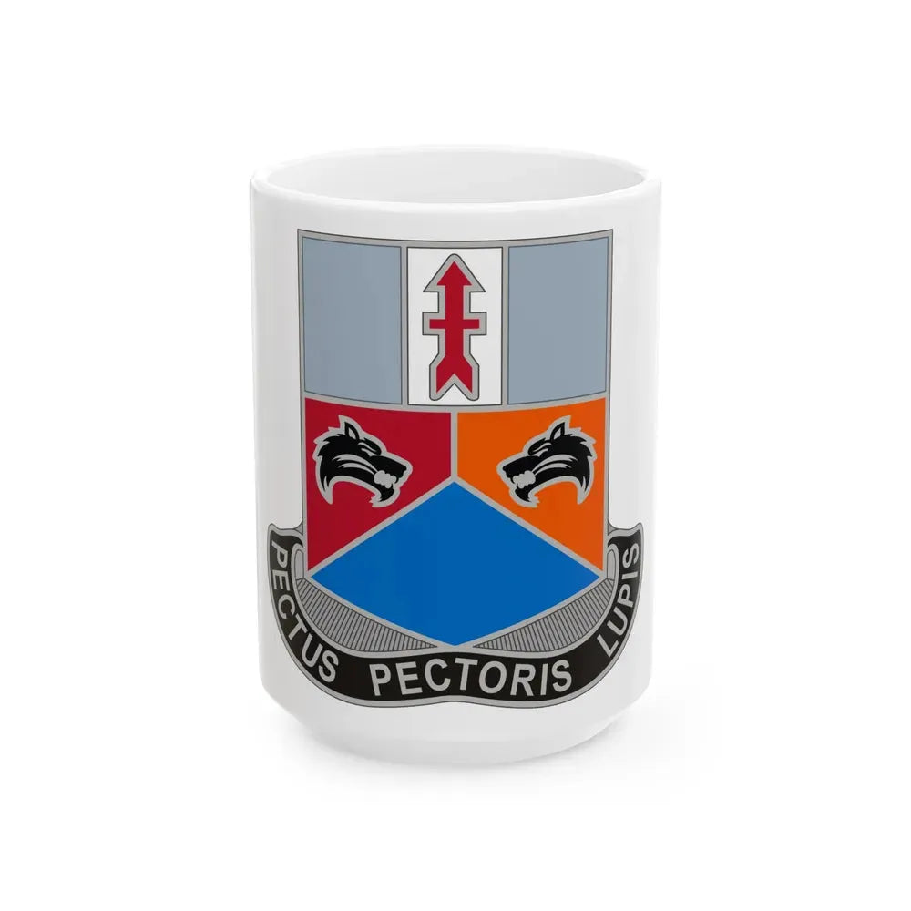 173 Engineer Battalion 2 (U.S. Army) White Coffee Mug 15oz - Go Mug Yourself