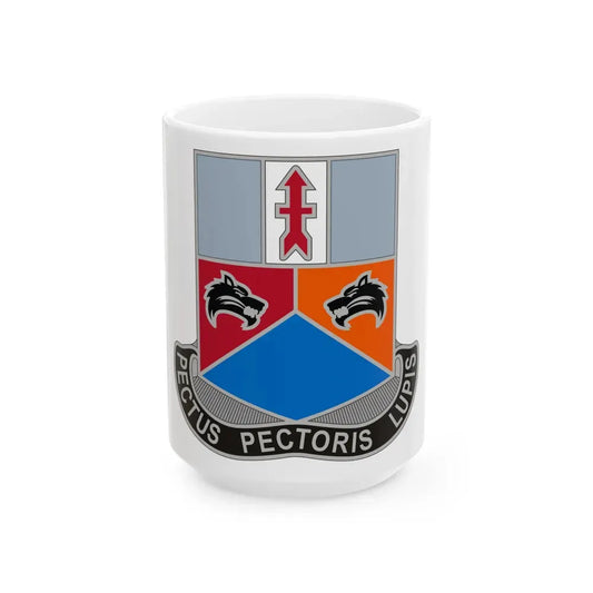 173 Engineer Battalion 2 (U.S. Army) White Coffee Mug 15oz - Go Mug Yourself