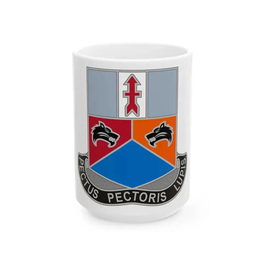 173 Engineer Battalion 2 (U.S. Army) White Coffee Mug 15oz - Go Mug Yourself