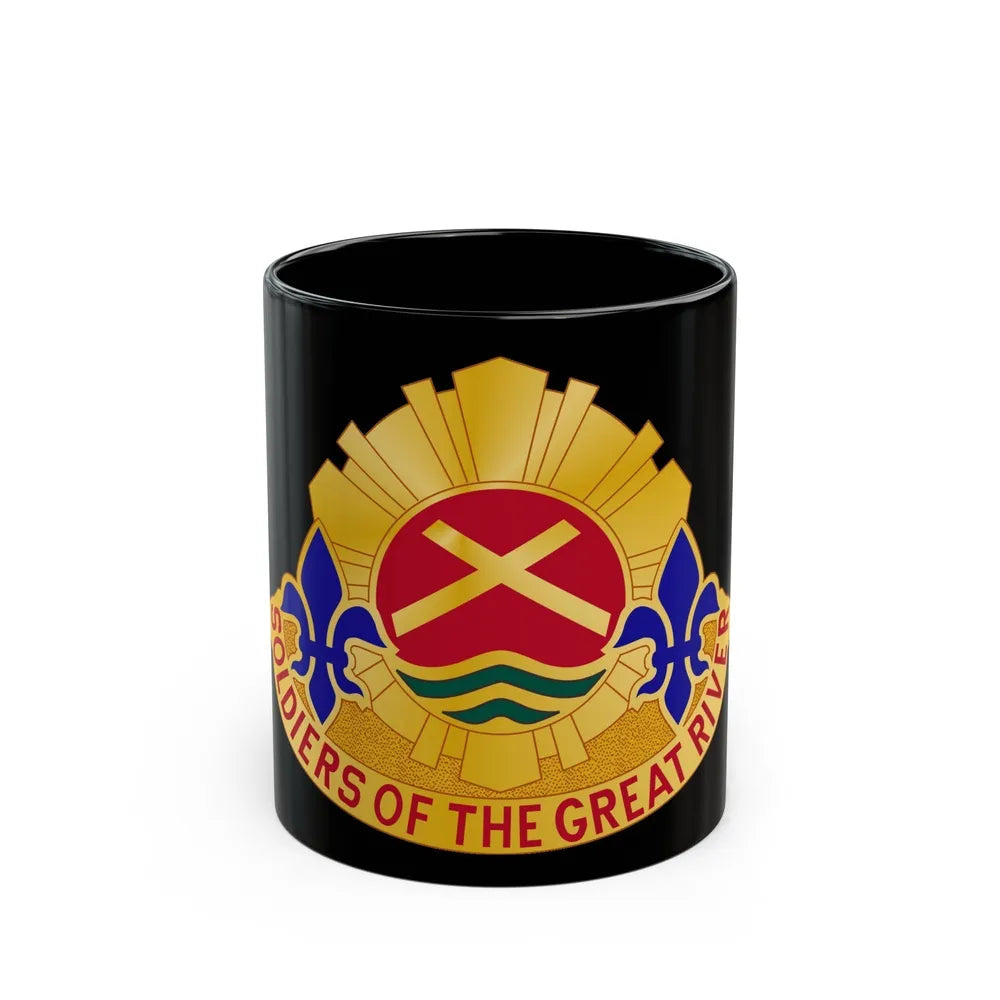 173 Engineer Battalion (U.S. Army) Black Coffee Mug-11oz-Go Mug Yourself