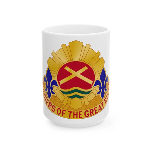 173 Engineer Battalion (U.S. Army) White Coffee Mug-15oz-Go Mug Yourself