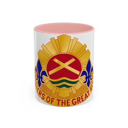 173 Engineer Battalion (U.S. Army) Accent Coffee Mug 11oz Pink - Go Mug Yourself
