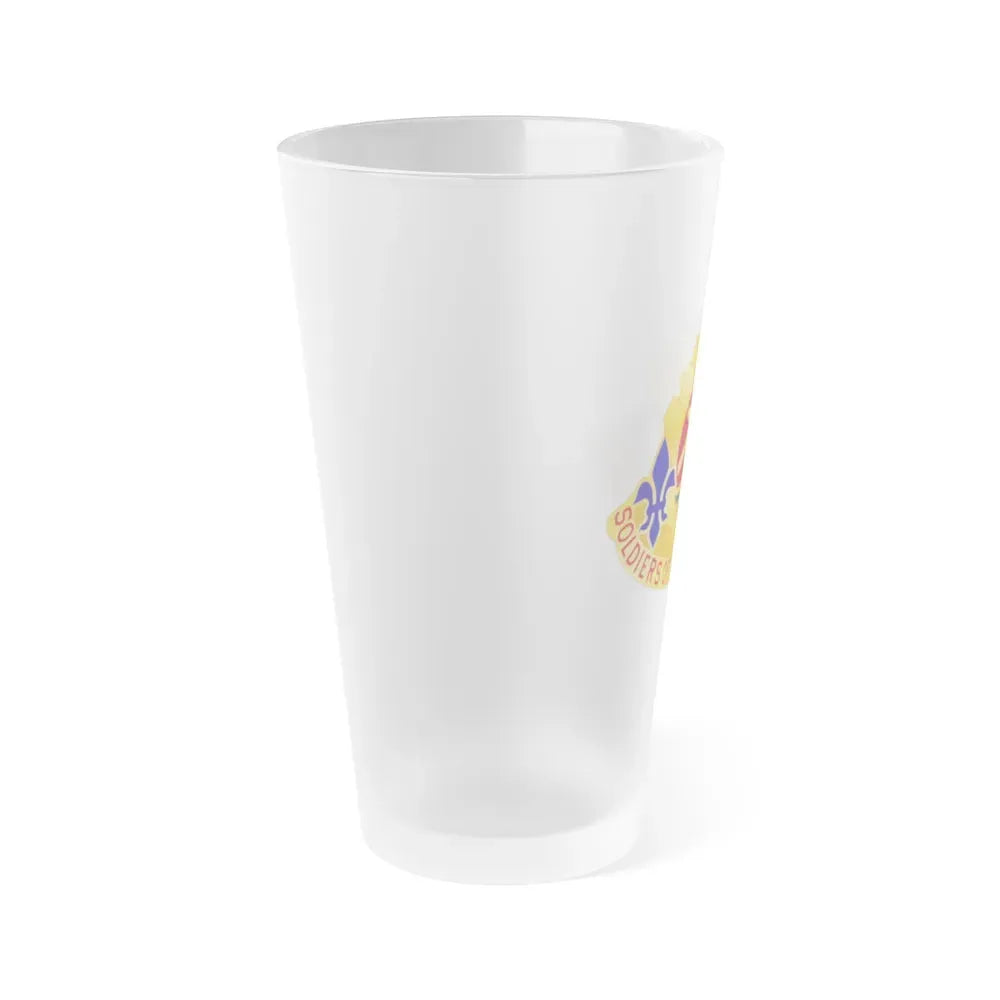 173 Engineer Battalion (U.S. Army) Frosted Pint Glass 16oz - Go Mug Yourself