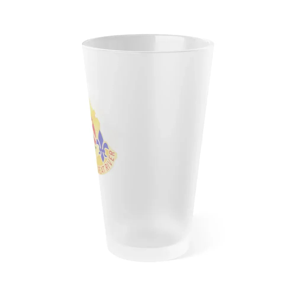 173 Engineer Battalion (U.S. Army) Frosted Pint Glass 16oz - Go Mug Yourself