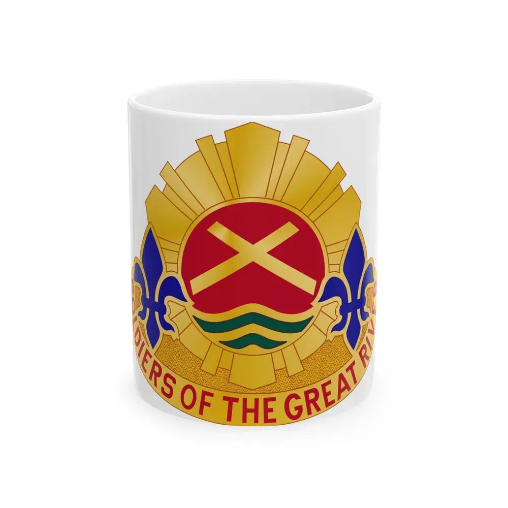 173 Engineer Battalion (U.S. Army) White Coffee Mug 11oz - Go Mug Yourself