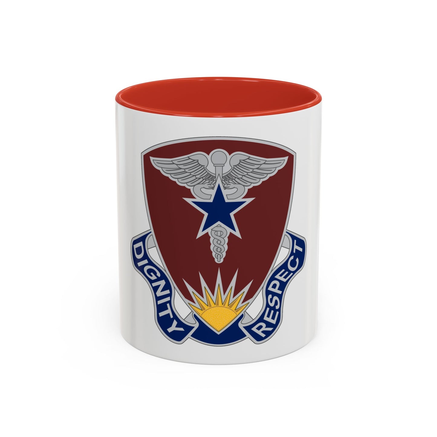 Regional Health Command Europe (U.S. Army) Accent Coffee Mug