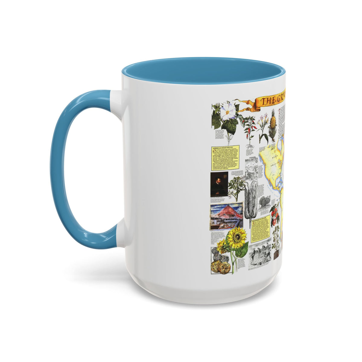 The Grand Exchange (1992) (Map) Accent Coffee Mug