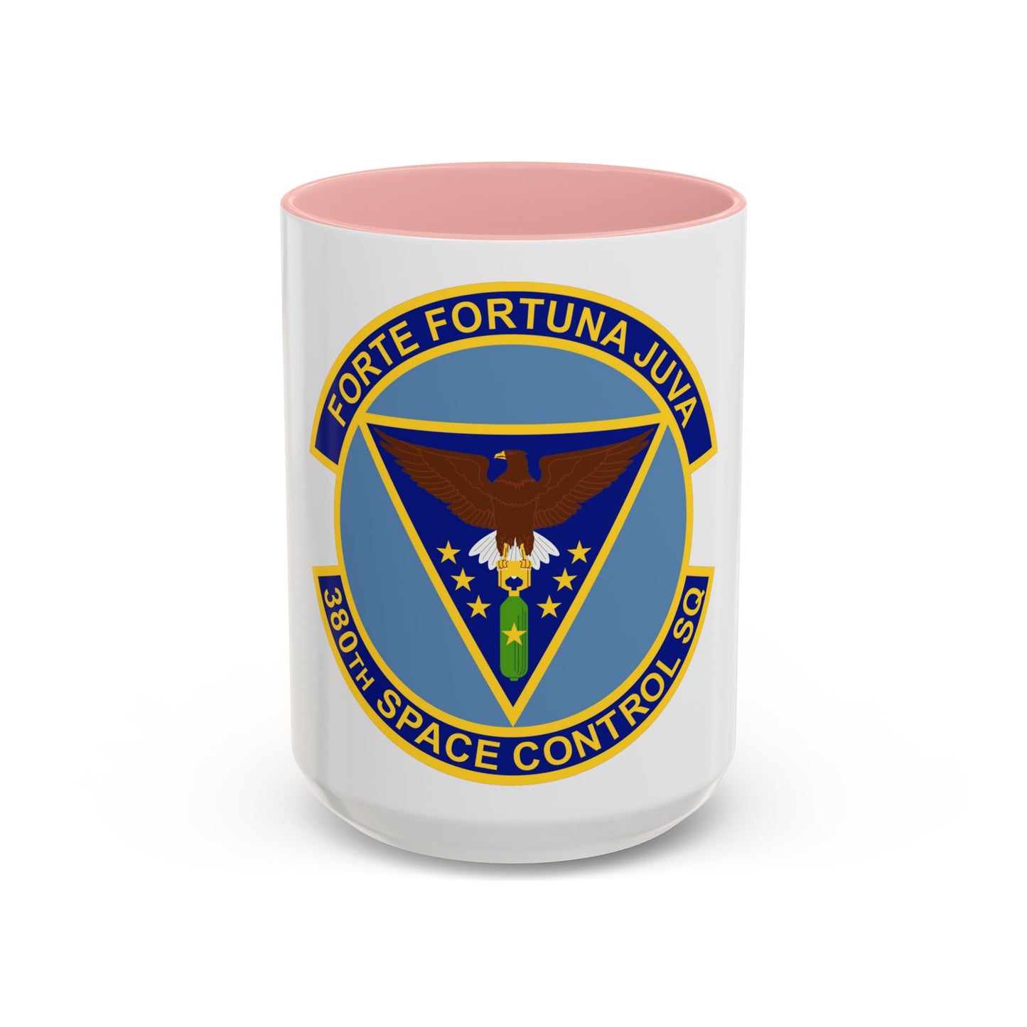 380th Space Control Squadron (U.S. Air Force) Accent Coffee Mug
