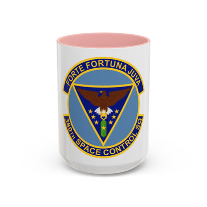 380th Space Control Squadron (U.S. Air Force) Accent Coffee Mug