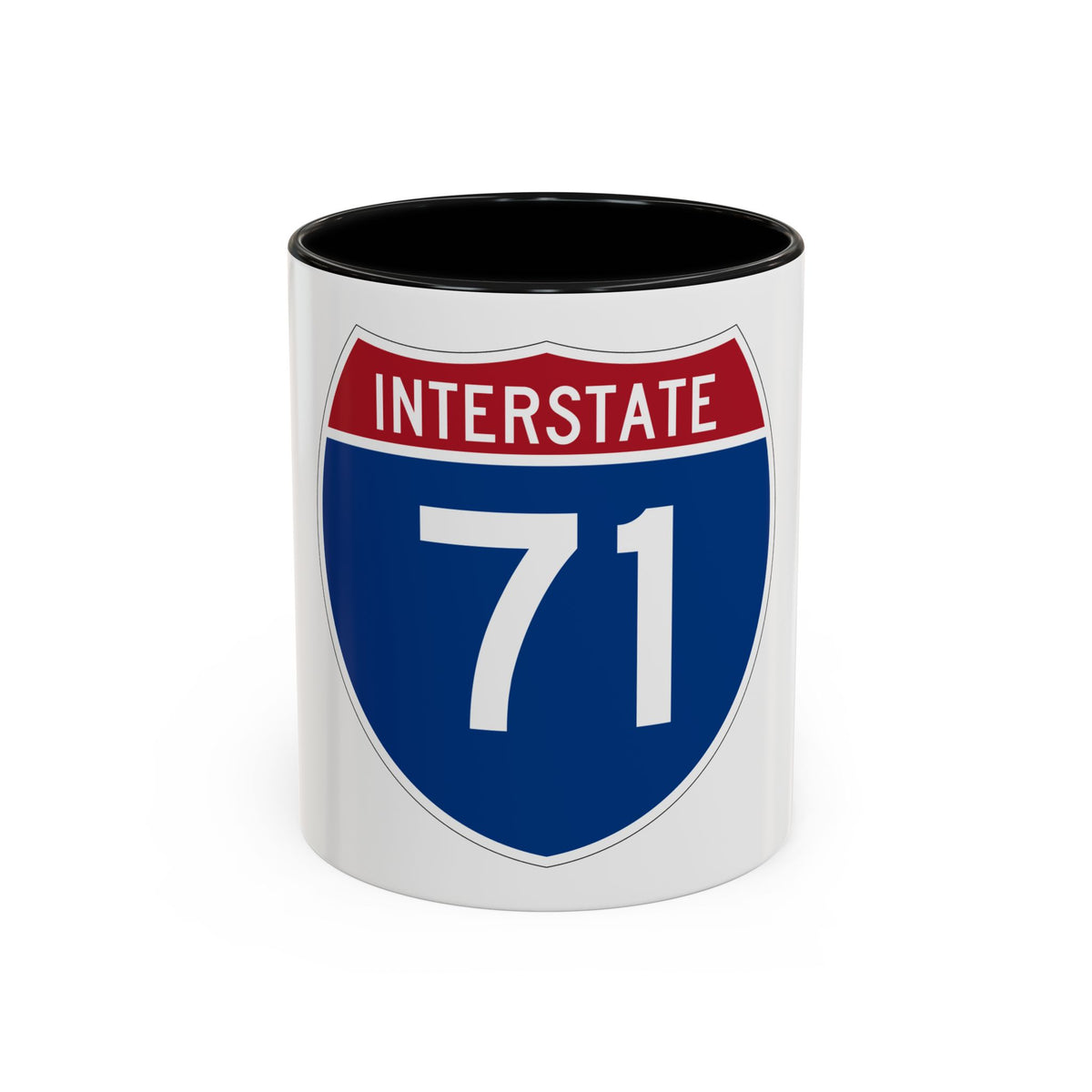 Interstate 71 (U.S. Highways) Accent Coffee Mug