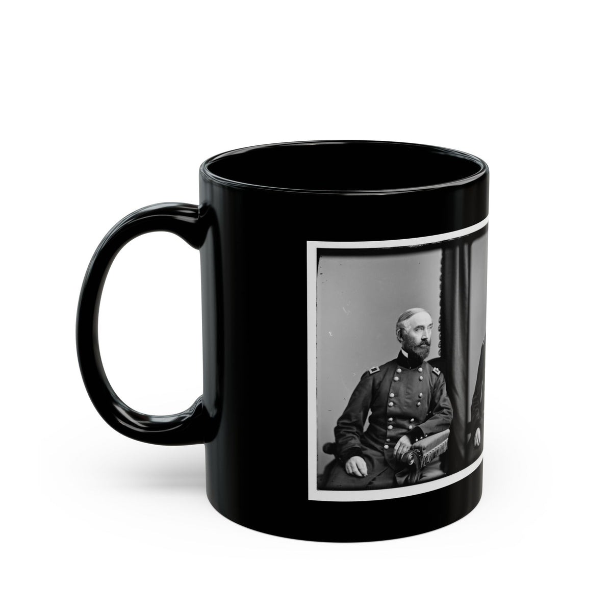 Brig. Gen. G.W. Cullum Was Appointed Chief Of Staff To General Henry W. Halleck (U.S. Civil War) Black Coffee Mug