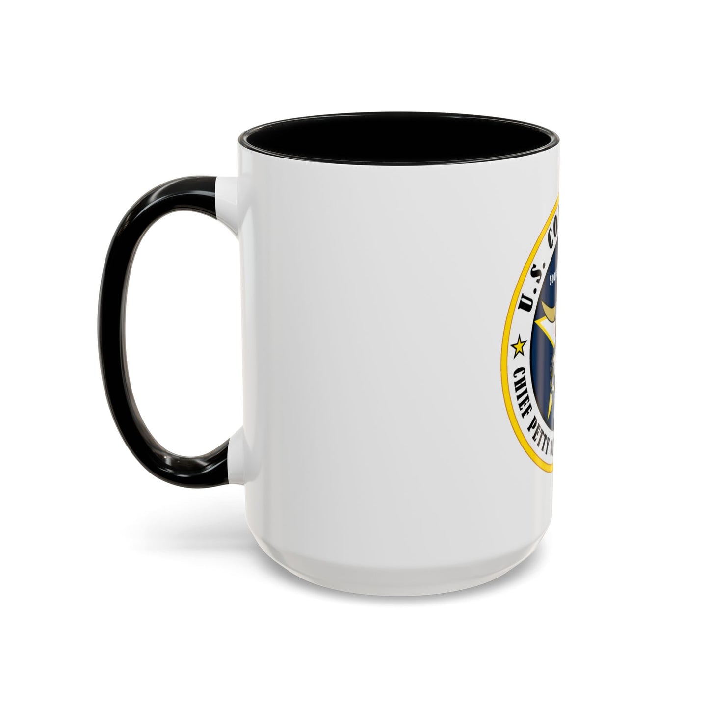 USCG South Texas CPOA (U.S. Coast Guard) Accent Coffee Mug