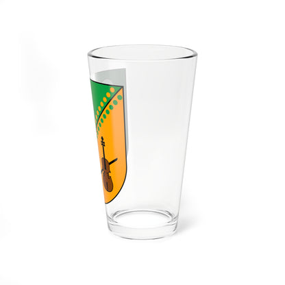 Wappen Bad Brambach (Germany) (Coat of Arms) Pint Glass 16oz