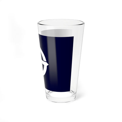 Flag of Hamamasu Hokkaido 1968-2005 (Japan) Pint Glass 16oz