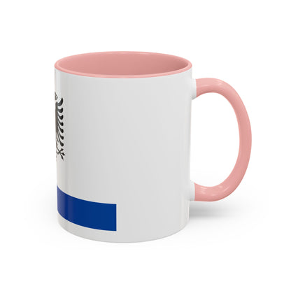 Government Ensign of Albania - Accent Coffee Mug