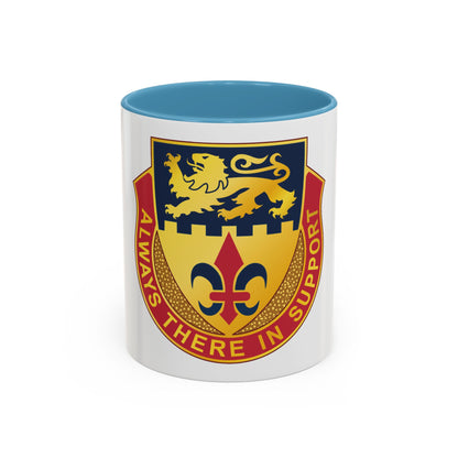 55 Personnel Services Battalion (U.S. Army) Accent Coffee Mug