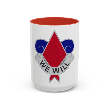 5th Infantry Division (U.S. Army) Accent Coffee Mug