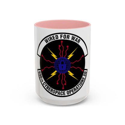 690th Cyberspace Operations (U.S. Air Force) Accent Coffee Mug