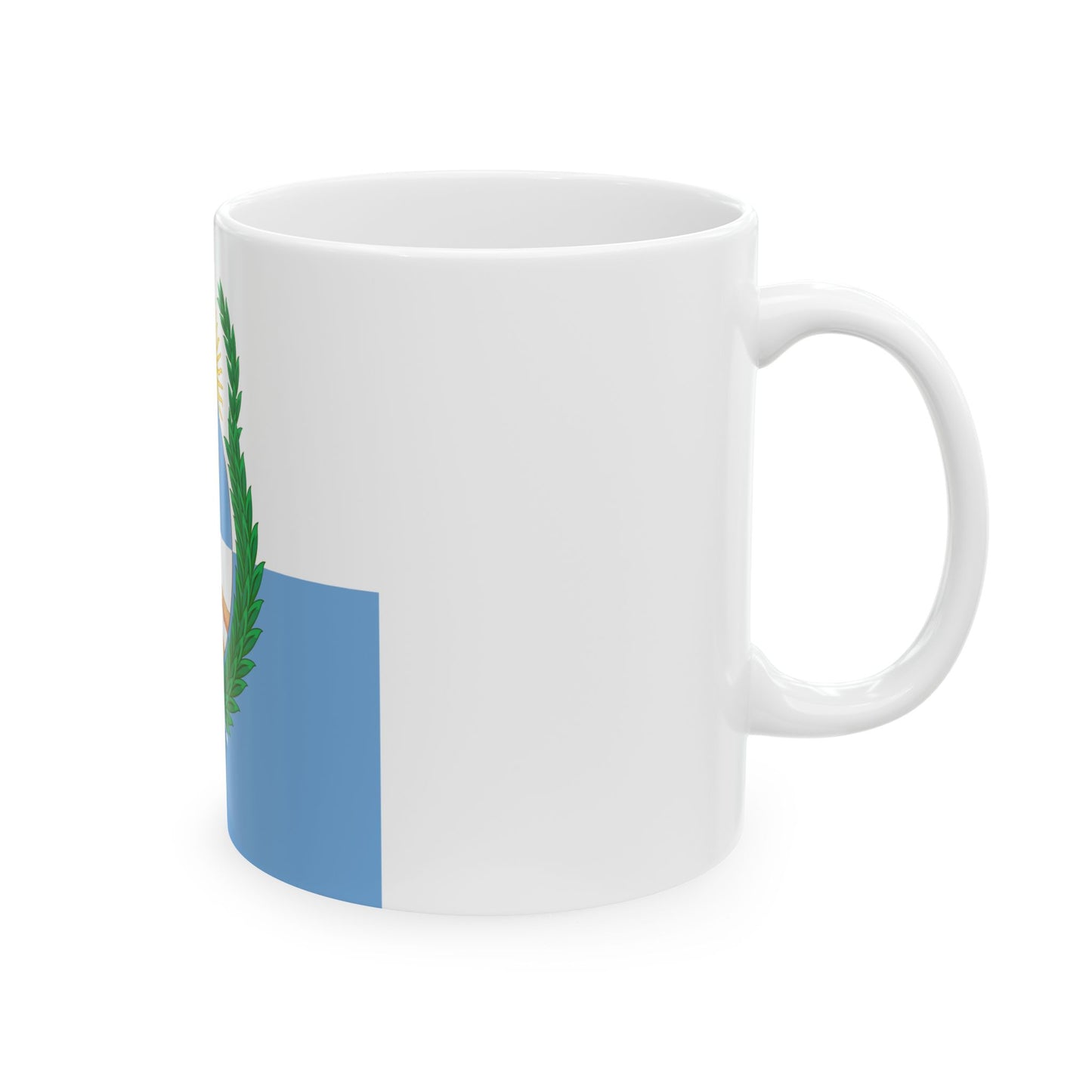 Flag of Mendoza Province Argentina - White Coffee Mug-Go Mug Yourself