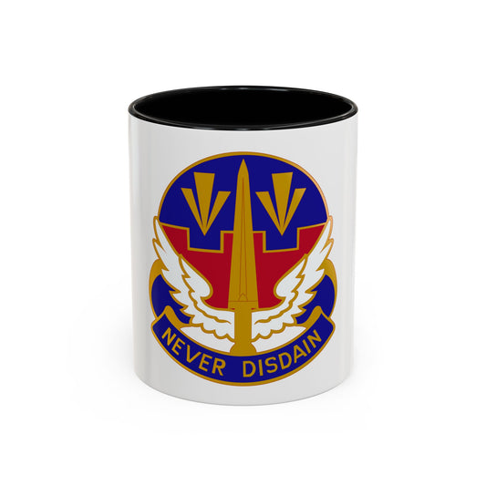 76 Aviation Group (U.S. Army) Accent Coffee Mug