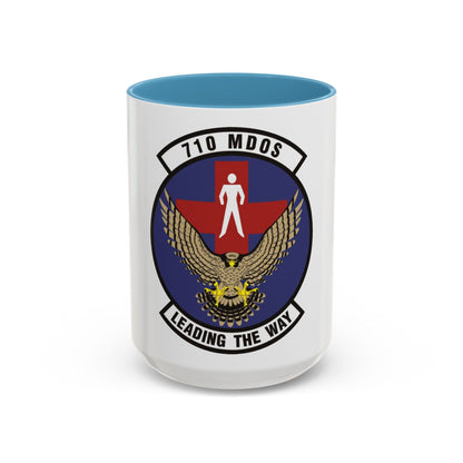 710th Medical Operations Squadron (U.S. Air Force) Accent Coffee Mug
