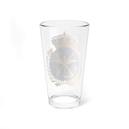 Försvarets forskningsanstalt vapen (Sweden) (Coat of Arms) Pint Glass 16oz
