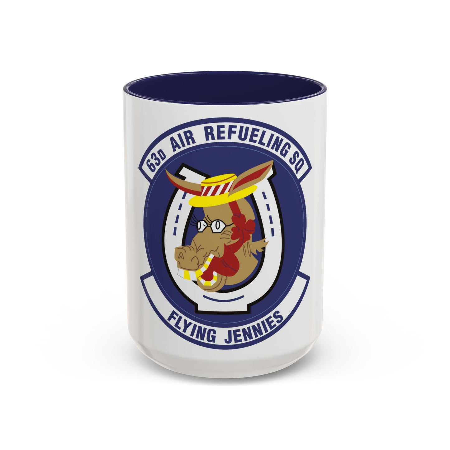 63d Air Refueling Squadron (U.S. Air Force) Accent Coffee Mug