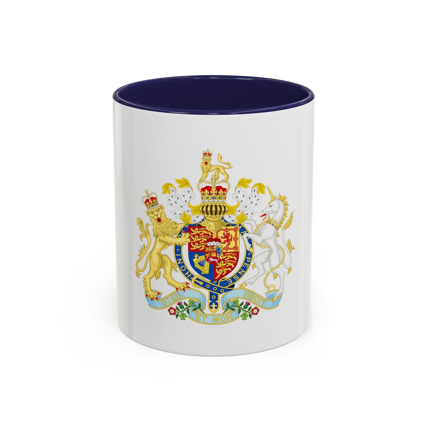 Coat of Arms of the United Kingdom (1801-1816) - Accent Coffee Mug