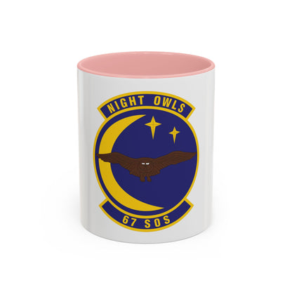 67 Special Operations Squadron AFSOC (U.S. Air Force) Accent Coffee Mug