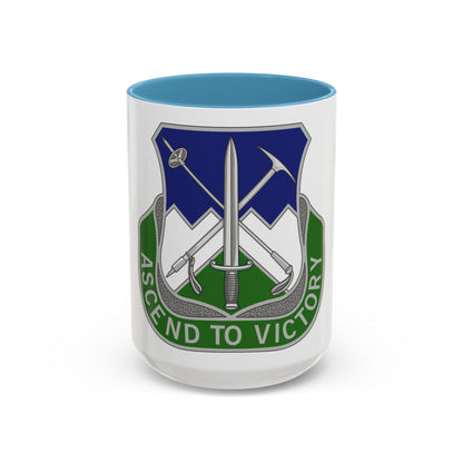 172nd Infantry Regiment (U.S. Army) Accent Coffee Mug