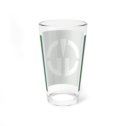 Flag of Tsuruta Aomori (Japan) Pint Glass 16oz
