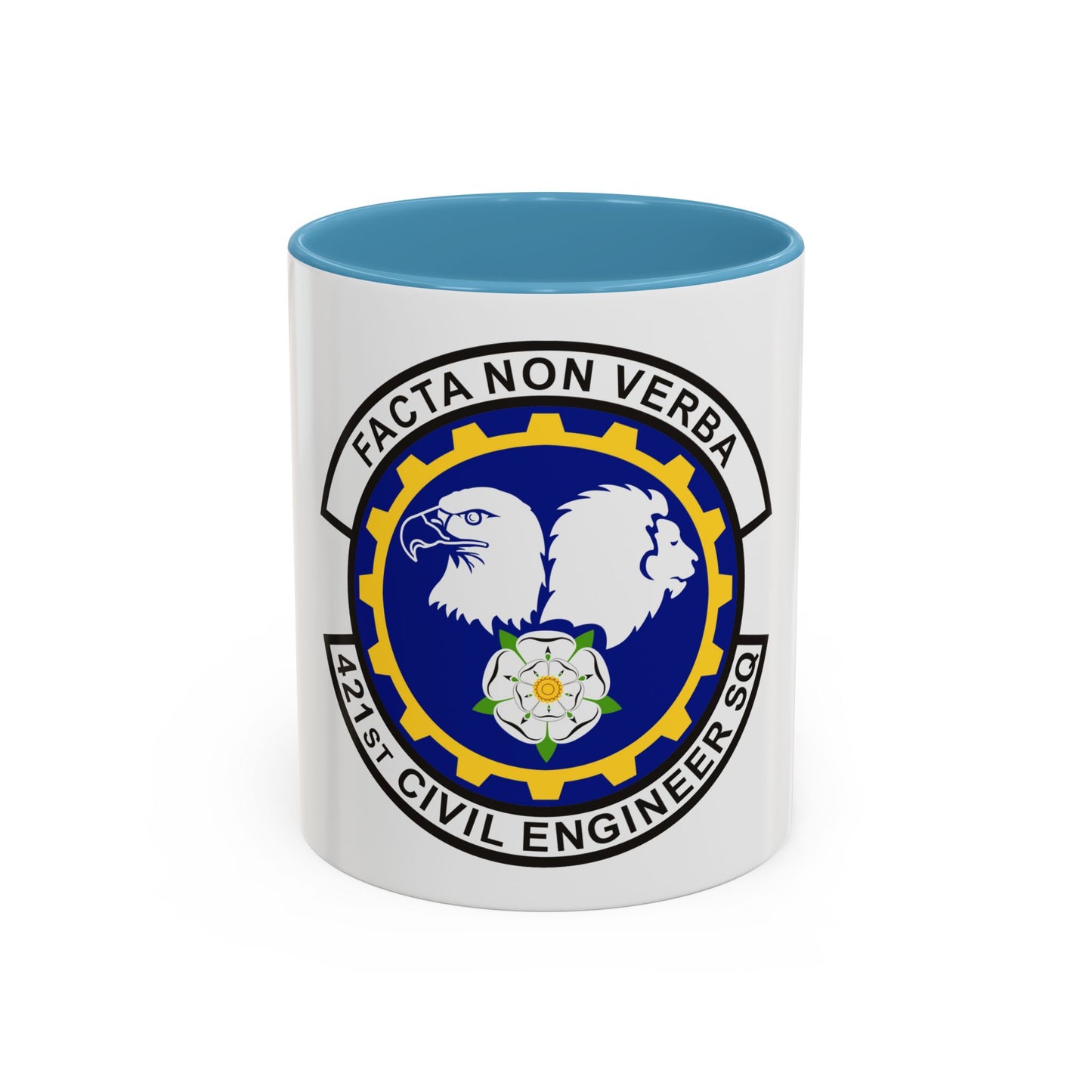 421st Civil Engineer Squadron (U.S. Air Force) Accent Coffee Mug