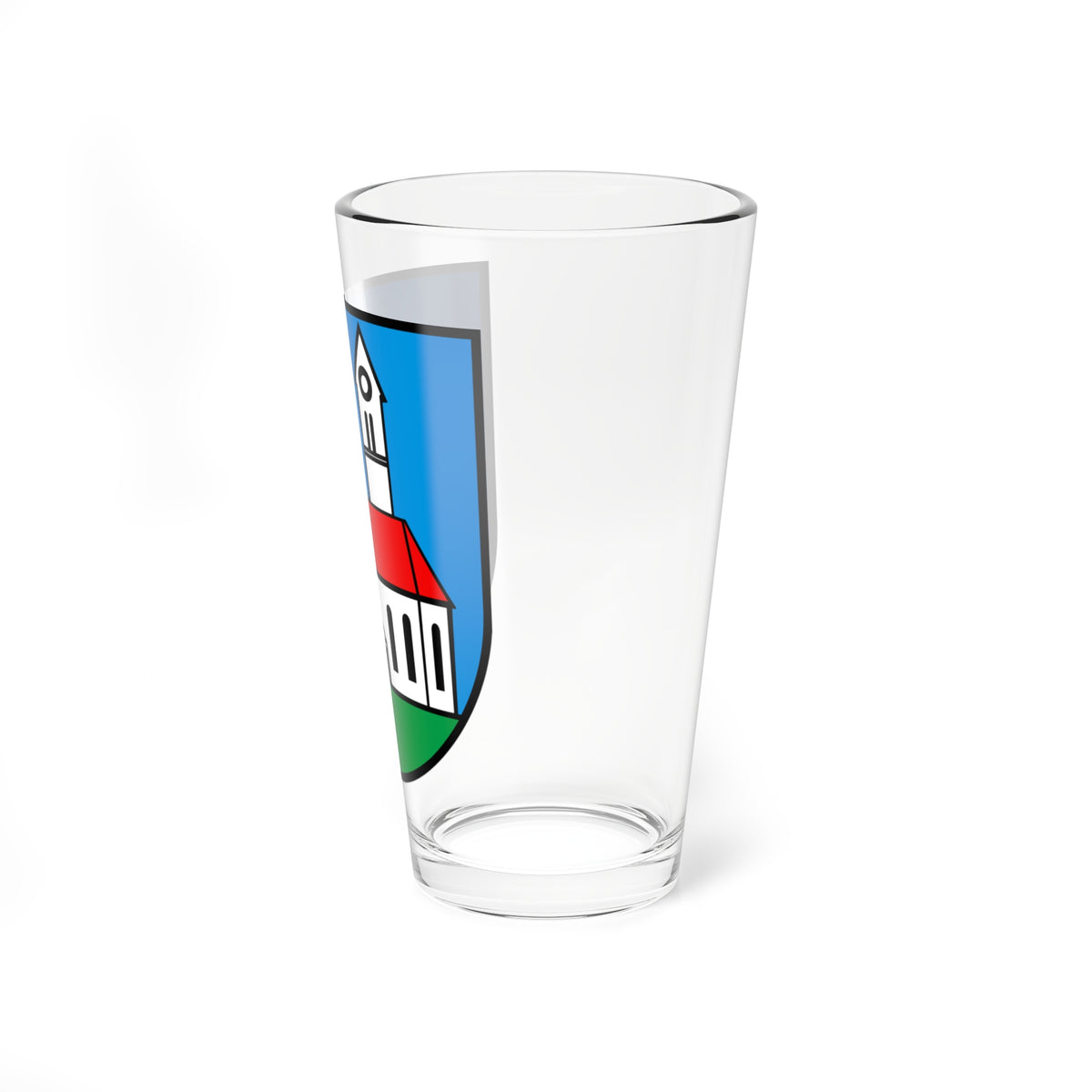 Wappen Kirchleerau AG (Switzerland) (Coat of Arms) Pint Glass 16oz