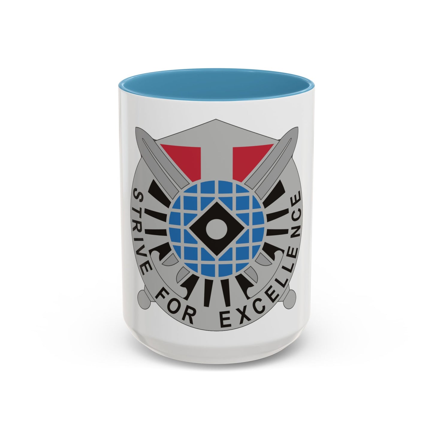 527 Military Intelligence Battalion (U.S. Army) Accent Coffee Mug