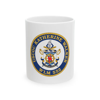 USCGC Kathrine Walker WLM 552 (U.S. Coast Guard) White Coffee Mug