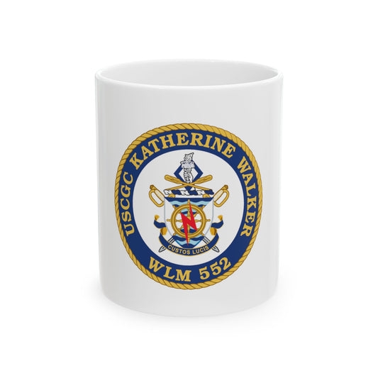 USCGC Kathrine Walker WLM 552 (U.S. Coast Guard) White Coffee Mug