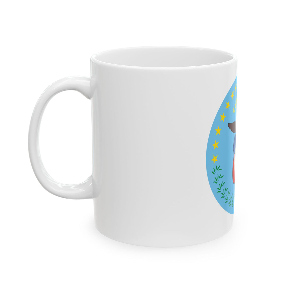 Seal of Columbus Ohio - White Coffee Mug