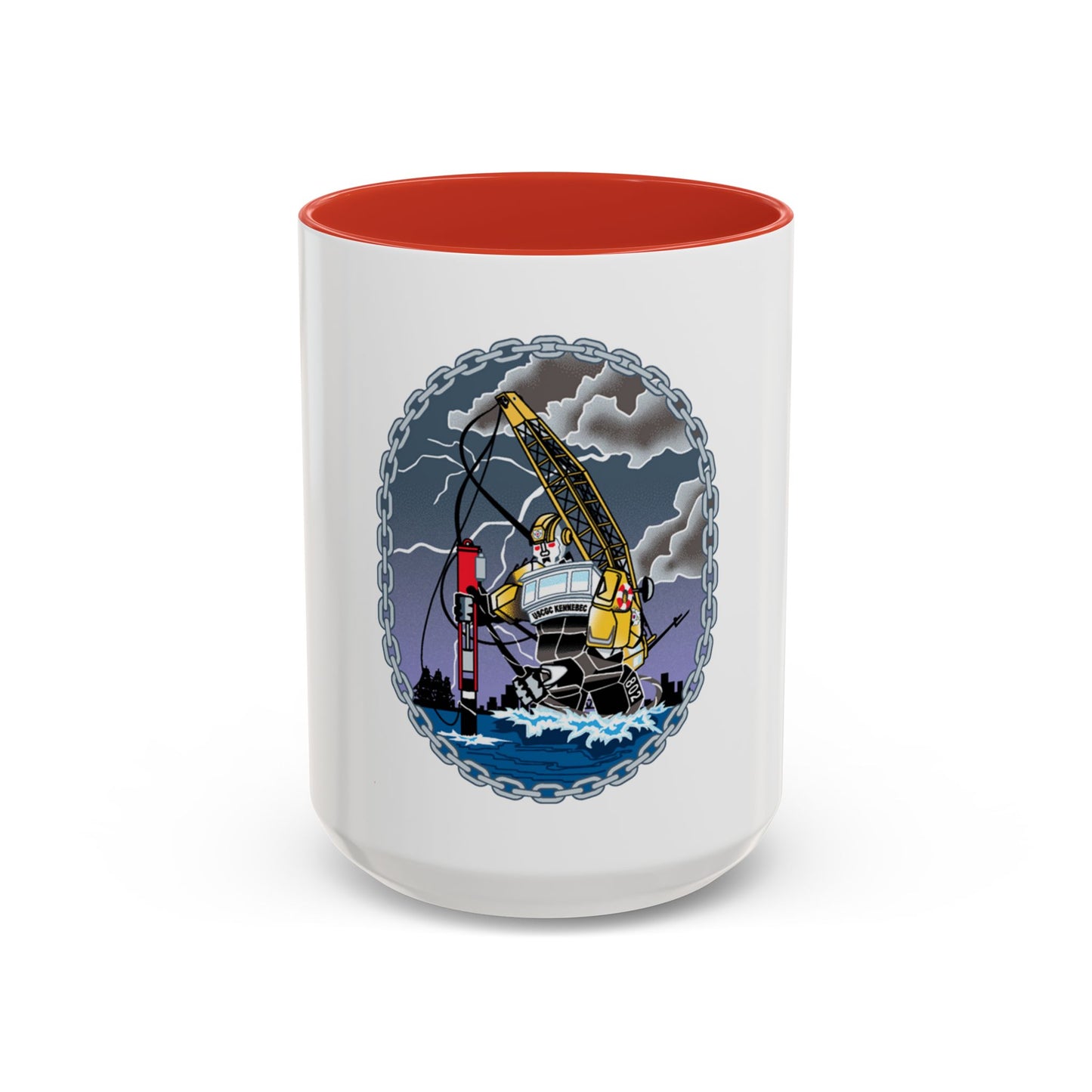 USCGC KENNEBEC (U.S. Coast Guard) Accent Coffee Mug