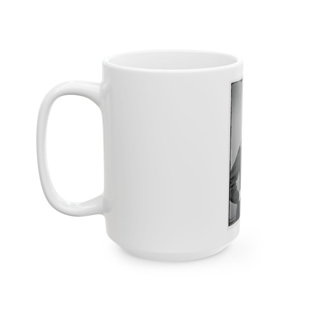 Portrait Of Brig. Gen. Thomas E. G. Ransom, Officer Of The Federal Army (U.S. Civil War) White Coffee Mug