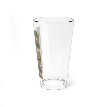 Mongolian Border troops 1LT field (Mongolia) (Military Rank) Pint Glass 16oz