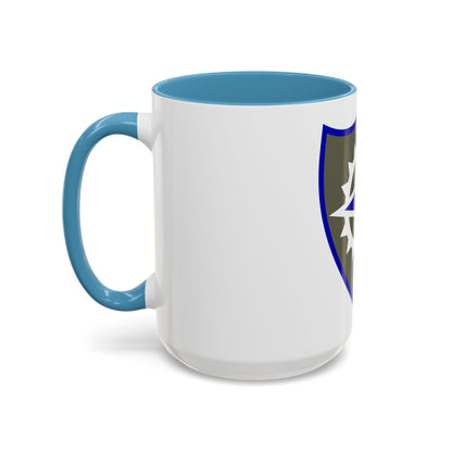 XVI Corps (U.S. Army) Accent Coffee Mug