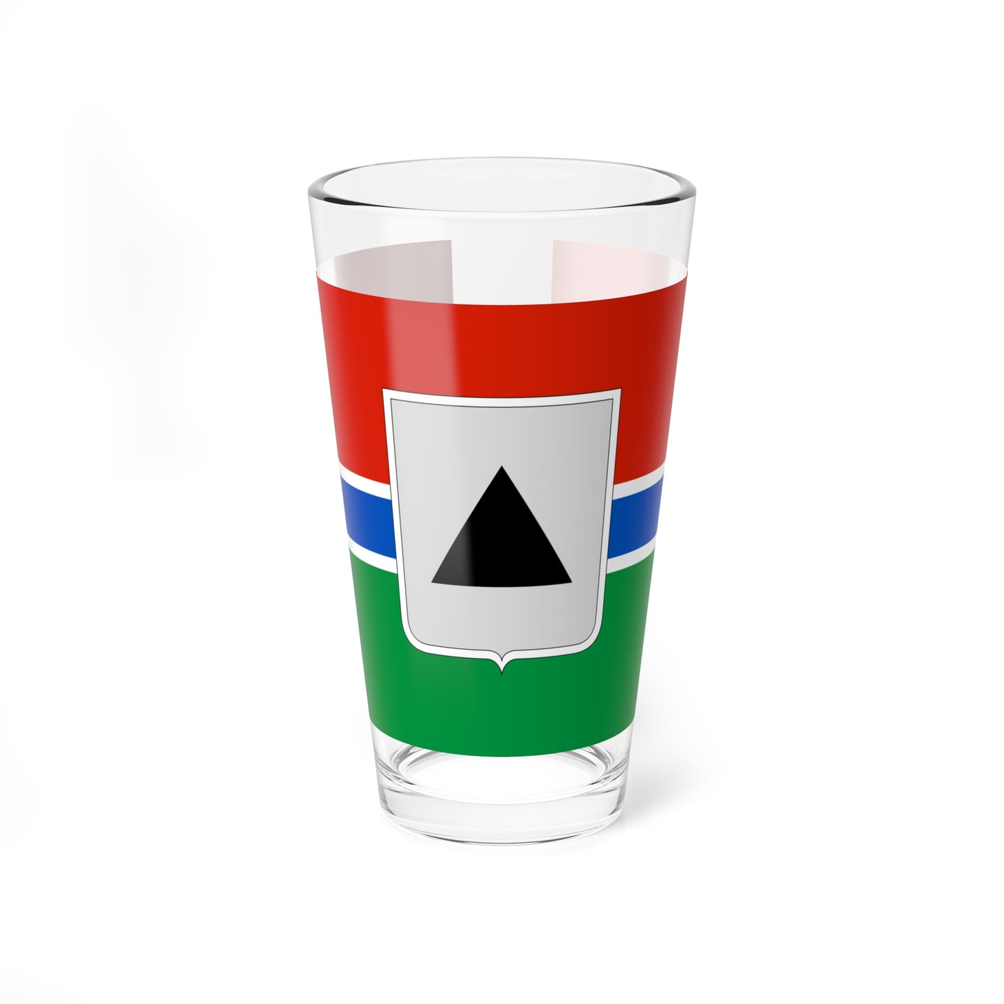 Flag of Magnitogorsk Chelyabinsk oblast 1998 (Russia) Pint Glass 16oz