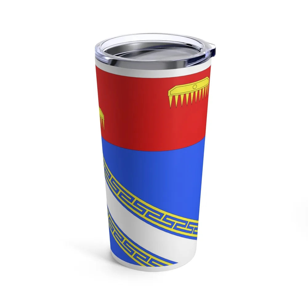 Flag of Ardennes France 2 - Tumbler 20oz-Go Mug Yourself