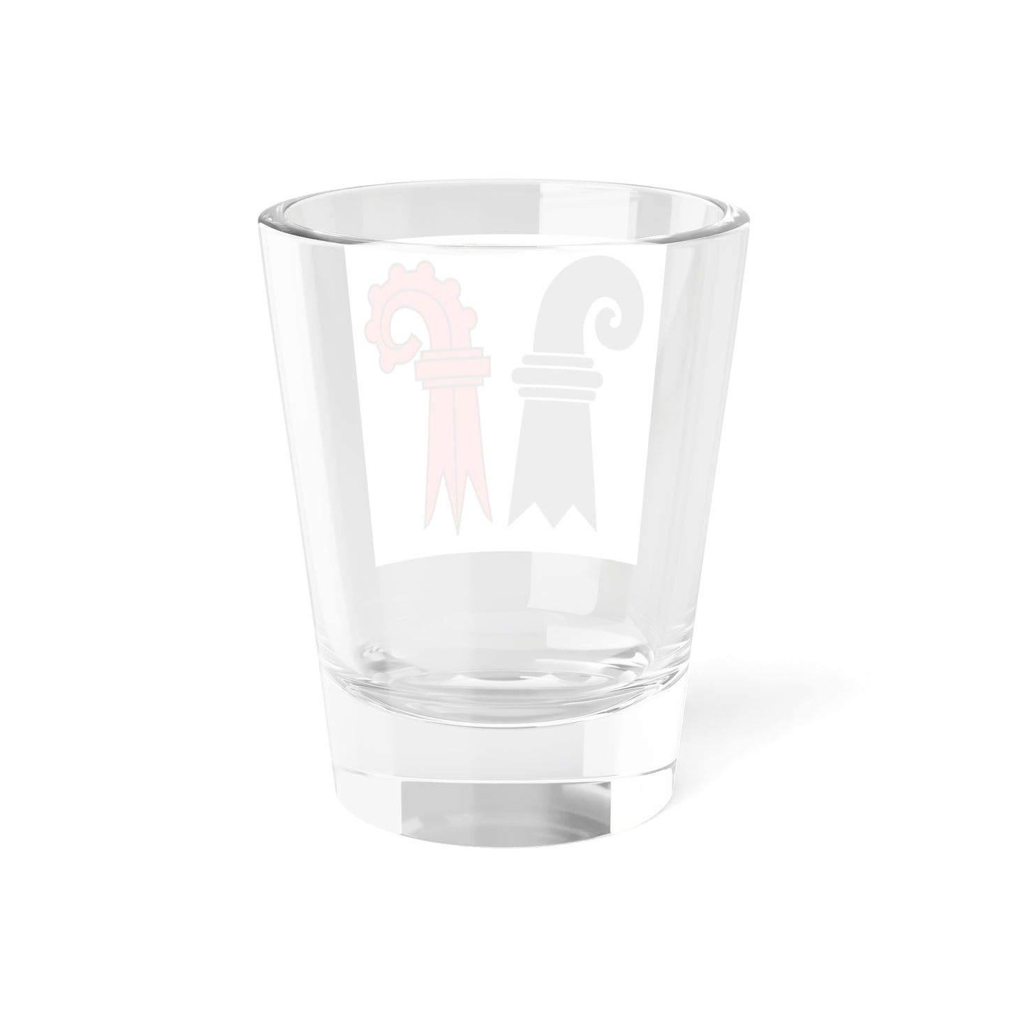 Flag of Beider Basel (Switzerland) Shot Glass 1.5oz