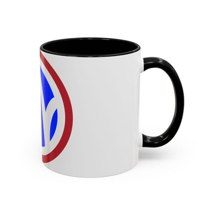89th Regional Readiness Command SSI (U.S. Army) Accent Coffee Mug